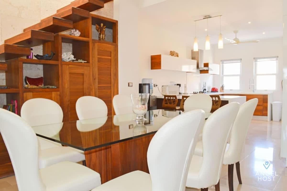 Spacious Ph Private Tub Bbq 3 Mins To Playa del Carmen